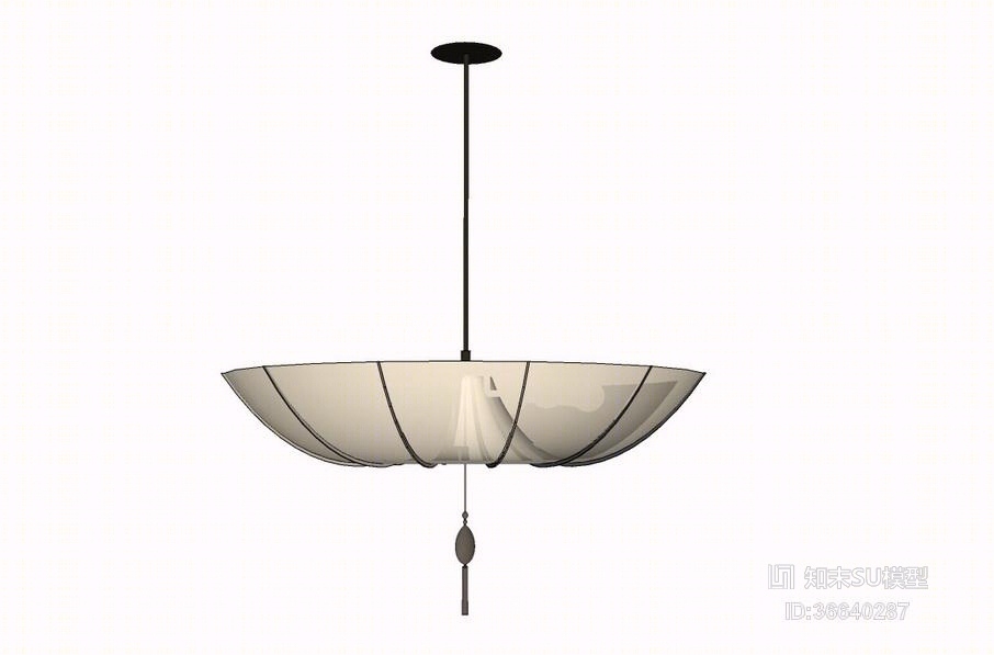 吊灯SU模型下载【ID:36640287】