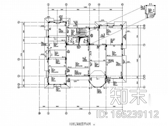 1400平酒店建筑结构cad施工图下载【ID:166239112】