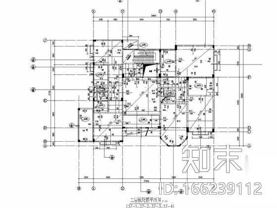 1400平酒店建筑结构cad施工图下载【ID:166239112】