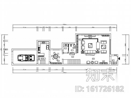 [银川]300简欧风格三层别墅样板间装修施工图cad施工图下载【ID:161726182】