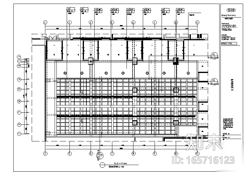 杭州萧山胤隆洗浴会所施工图（附物料表、效果图）cad施工图下载【ID:165716123】