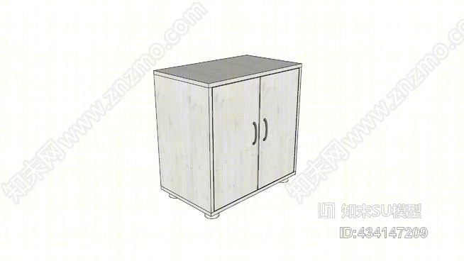 Flexa橱柜粉刷74x72x43SU模型下载【ID:434147209】