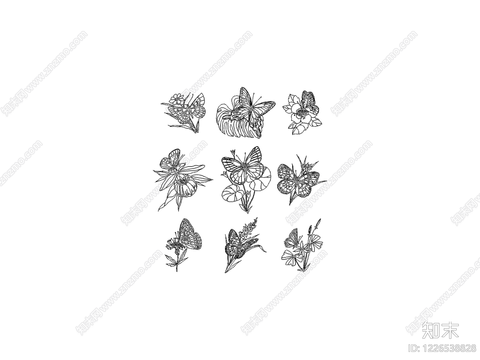 花cad施工图下载【ID:1226538828】