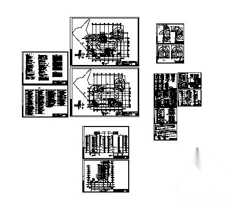 成都某八层商住楼建筑施工图cad施工图下载【ID:149844160】