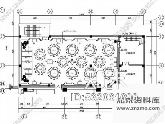 施工图国际酒店多功能宴会厅装修图施工图下载【ID:532061690】