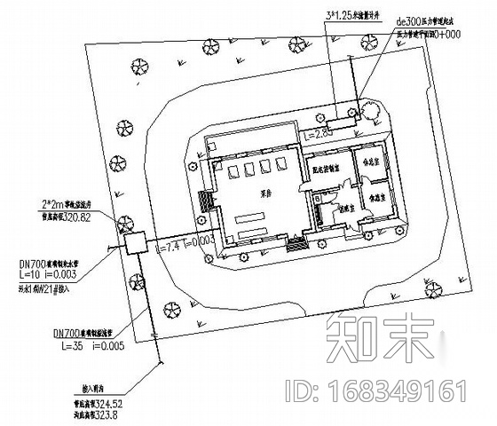 某污水提升泵站全套图纸cad施工图下载【ID:168349161】