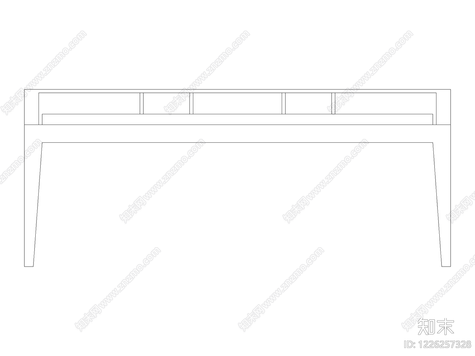 桌子CAD图纸