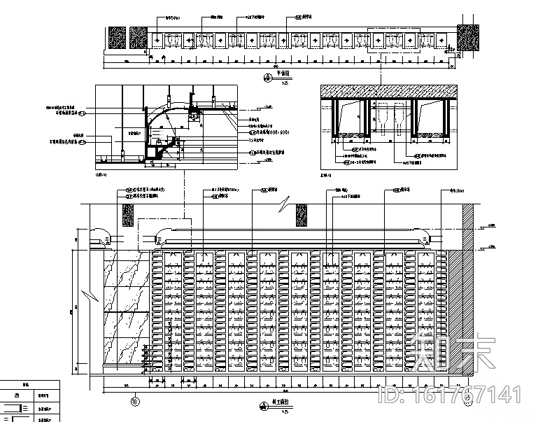 花园酒店项目全套施工图（附效果图）cad施工图下载【ID:161767141】