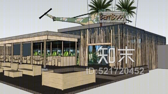 竹子！SU模型下载【ID:521720452】