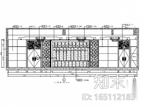 [青岛]8000㎡温泉疗养院施工图（含效果）cad施工图下载【ID:165112183】