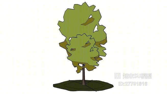 树SU模型下载【ID:27791816】