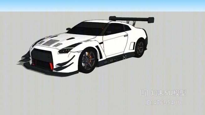赛车SU模型下载【ID:47695400】
