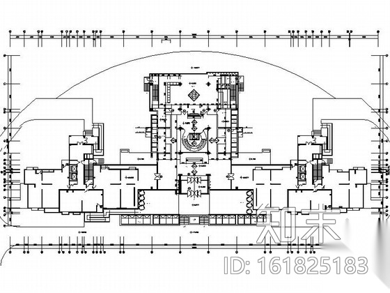 [天津]名师设计高档会所设计CAD装修图施工图下载【ID:161825183】