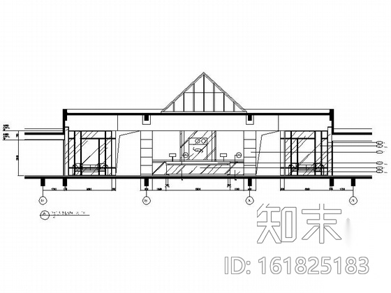 [天津]名师设计高档会所设计CAD装修图cad施工图下载【ID:161825183】