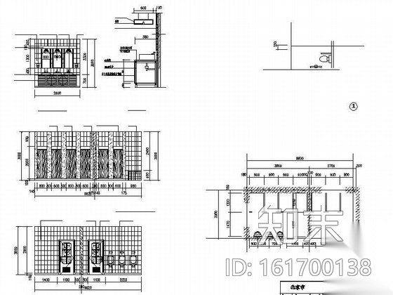 [北京]某文化遗产展示中心装修图cad施工图下载【ID:161700138】