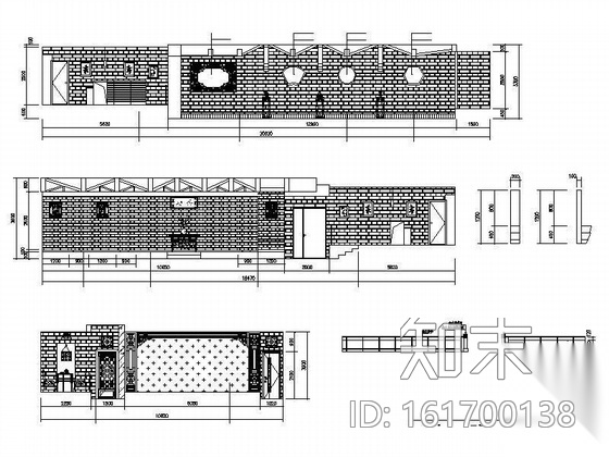 [北京]某文化遗产展示中心装修图cad施工图下载【ID:161700138】