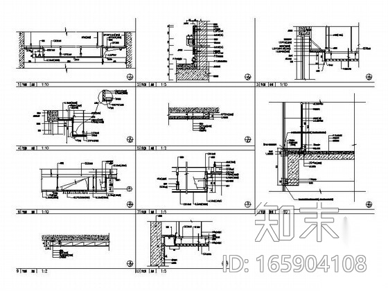 [广州]某医院装修室内设计图cad施工图下载【ID:165904108】