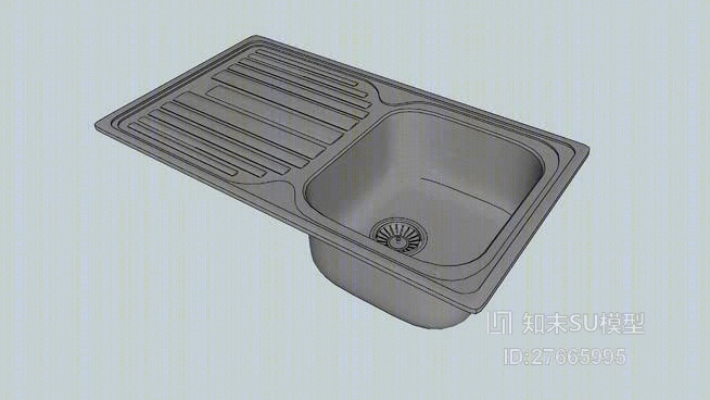 水槽SU模型下载【ID:27665995】