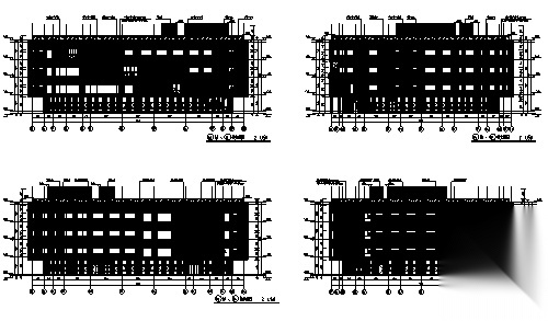 [江苏]某中学新校区两栋建筑全专业施工图（17年最新、...cad施工图下载【ID:151562187】