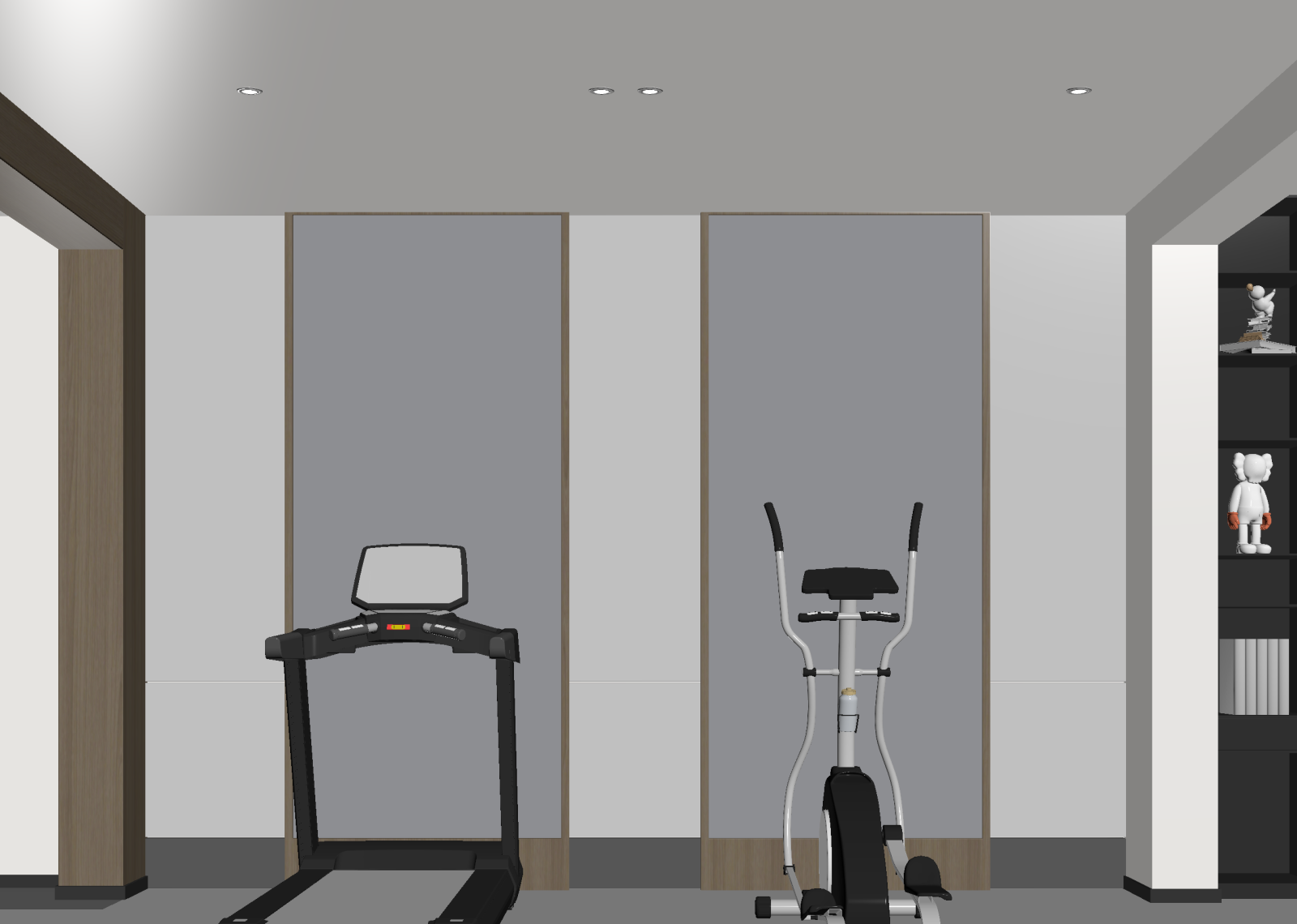 现代健身房3D模型下载【ID:1214163754】