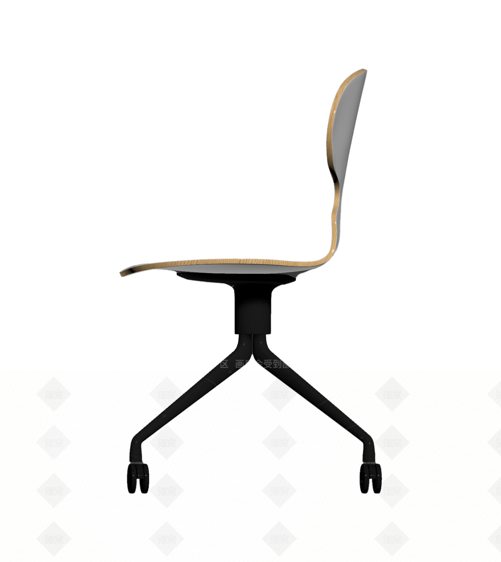 现代简约旋转椅3D模型下载【ID:1205543688】