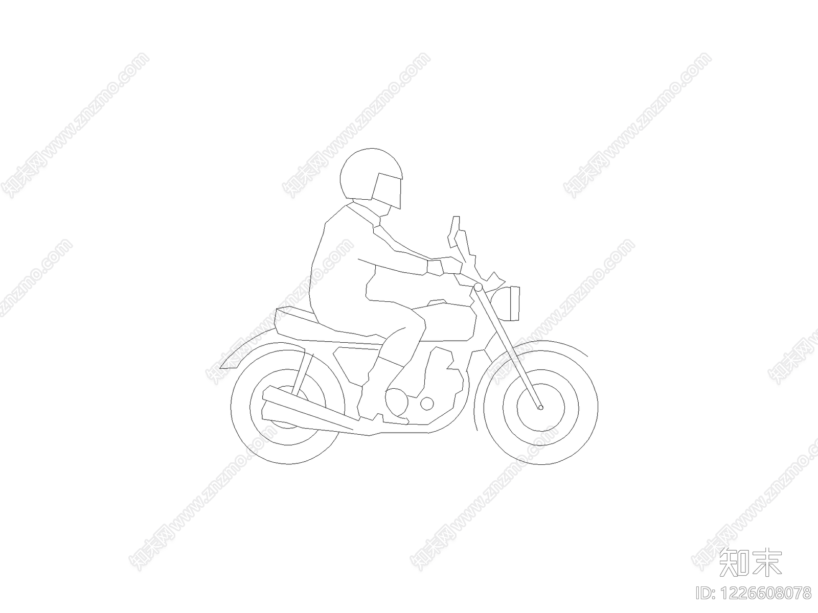 现代交通工具图库CAD图纸