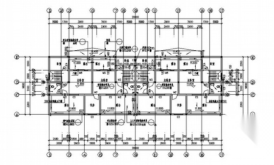 [江西省]某森林假日酒店五层住宅楼建筑方案图cad施工图下载【ID:151536138】