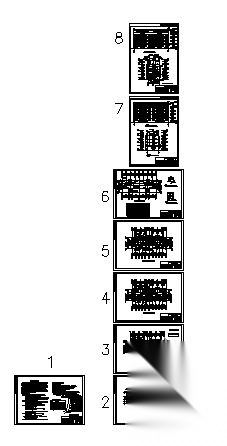 [江西省]某森林假日酒店五层住宅楼建筑方案图cad施工图下载【ID:151536138】