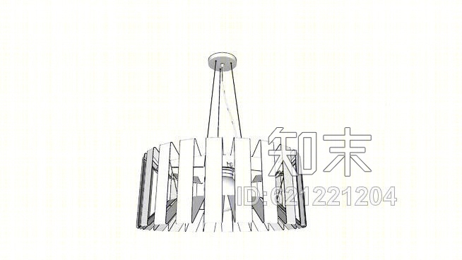 灯具SU模型下载【ID:621221204】