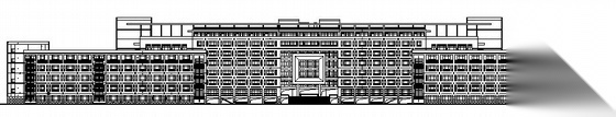 某城市学院主教学楼建筑施工图cad施工图下载【ID:151573196】