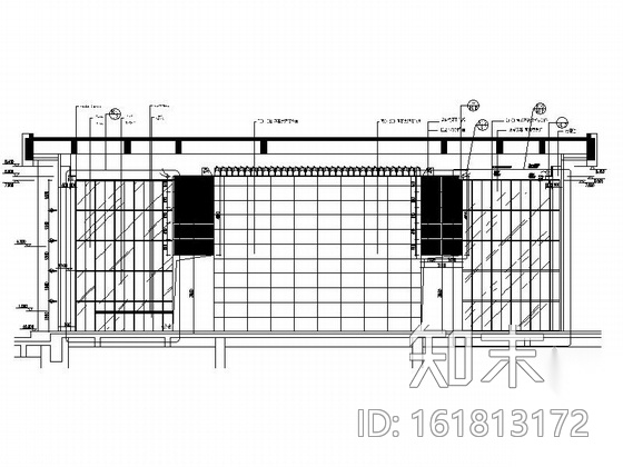 [上海]普陀区某超5A甲级办公楼室内装修图cad施工图下载【ID:161813172】