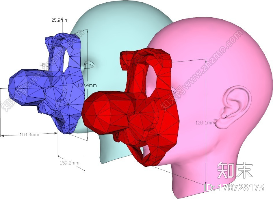 管道工面具3d打印模型下载【ID:178728175】