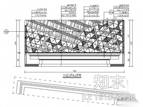 [厦门]高档量贩式KTV室内装修施工图（含效果）cad施工图下载【ID:161804130】