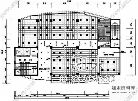 施工图某国土局办公楼装饰竣工图cad施工图下载【ID:532079880】