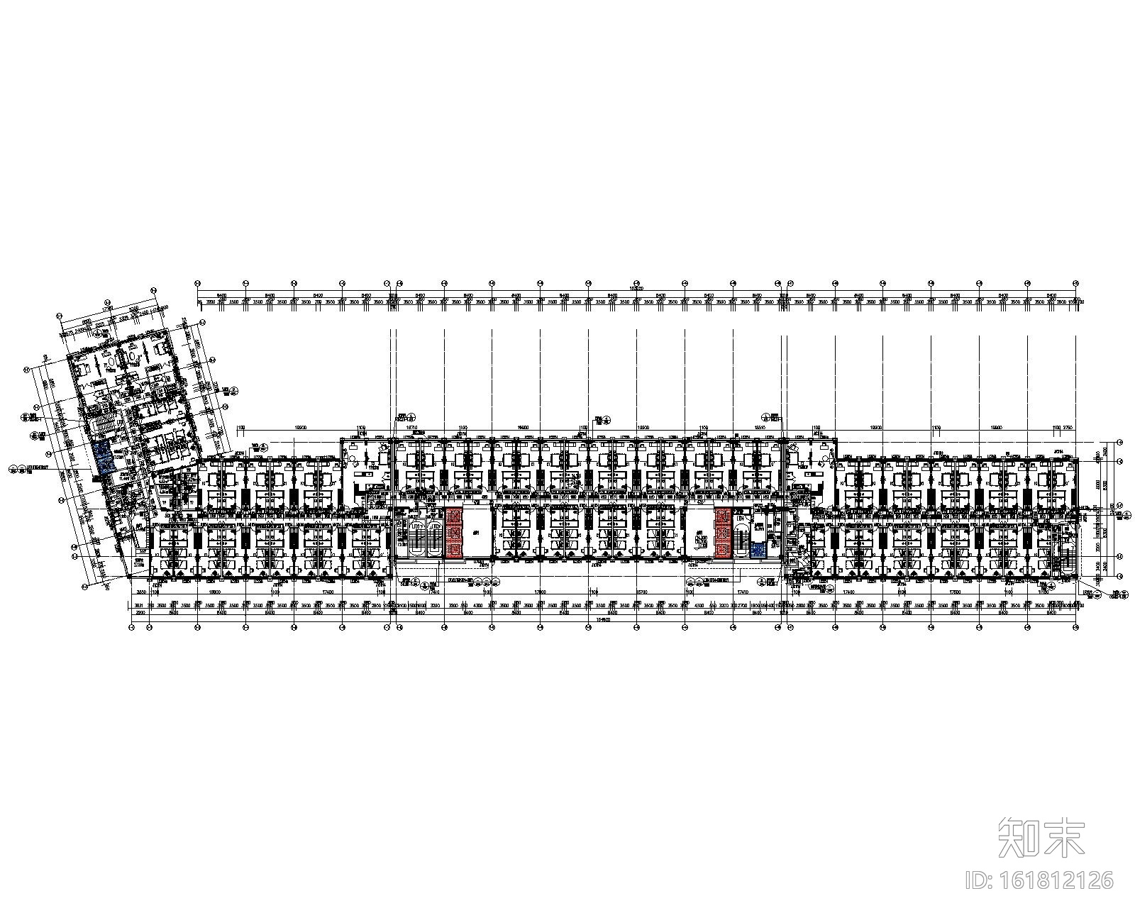 [江苏]知名地产诺富特酒店施工图+软装方案cad施工图下载【ID:161812126】