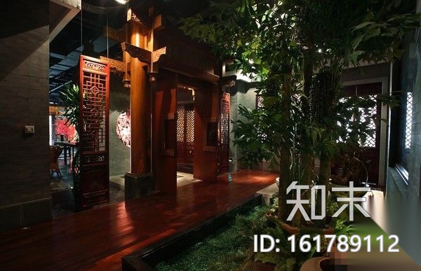 [江苏]常州春秋茶楼装饰设计施工图+效果图cad施工图下载【ID:161789112】