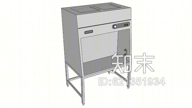 卧式净化器SU模型下载【ID:621351934】