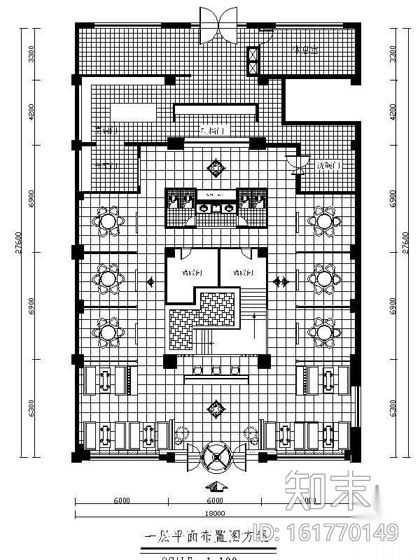 [沈阳]多福肥牛火锅设计施工图（含效果）施工图下载【ID:161770149】