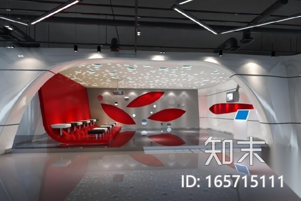 鹏程住工工业化材料有限公司办公空间施工图cad施工图下载【ID:165715111】