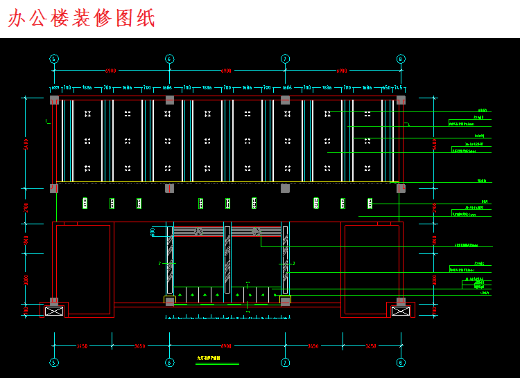 300多套CAD装修施工图纸（家装，工装，节点等）cad施工图下载【ID:165378179】
