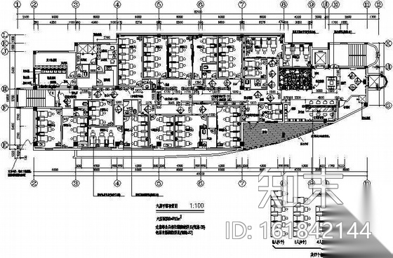 某足浴装饰施工图施工图下载【ID:161842144】