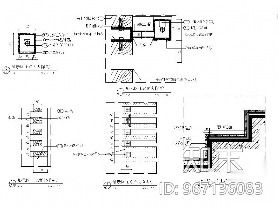 [广州]某豪华办公楼室内装修图cad施工图下载【ID:967136083】