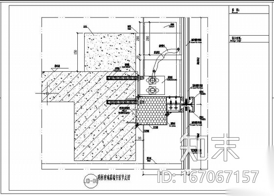 某酒楼商业行政中心幕墙工程投标图纸(含计算书)cad施工图下载【ID:167067157】