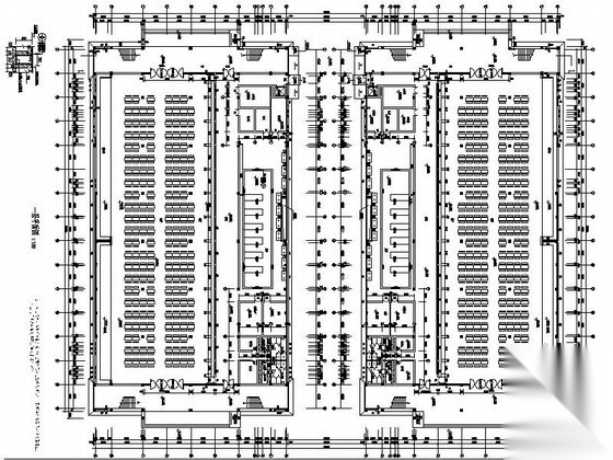 [山东]某高校二层食堂建筑施工图施工图下载【ID:164876179】