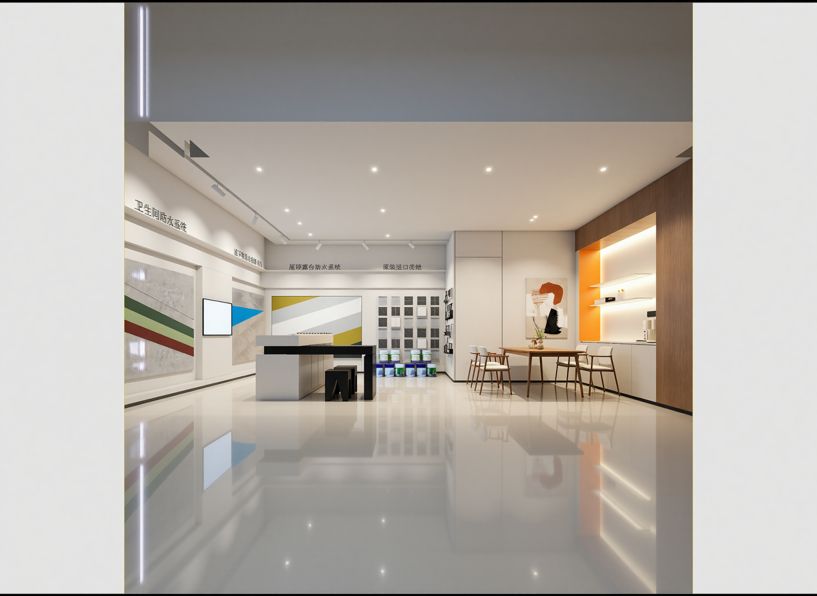 现代卫浴展厅3D模型下载【ID:1214740004】