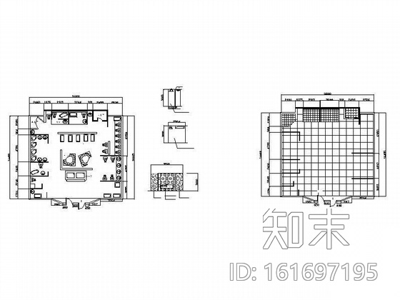 卫浴展示设计(含效果)cad施工图下载【ID:161697195】