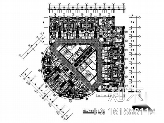 [广东]国际豪华现代风格五星级大酒店客房室内装修施工...施工图下载【ID:161888112】