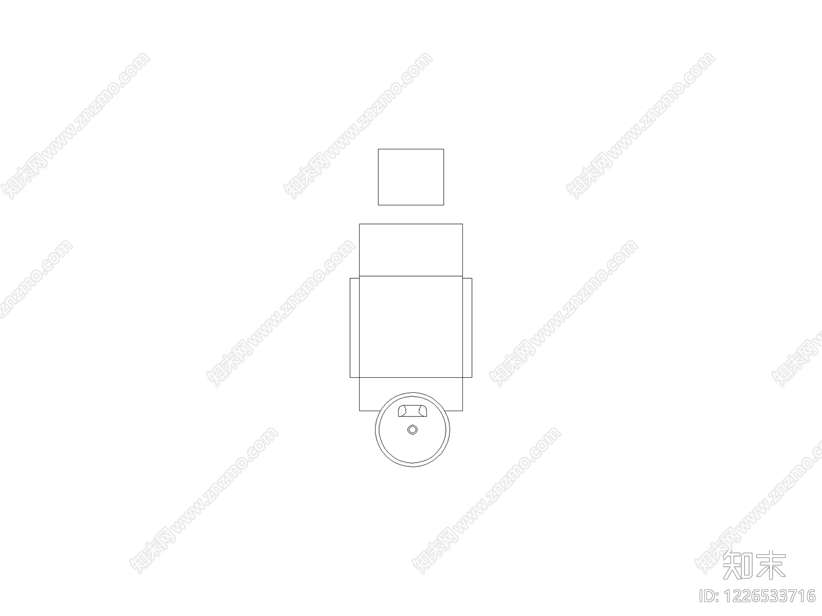 现代图库CAD图纸