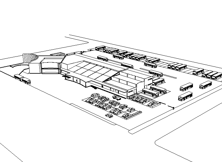 [学生作业2]客运站设计建筑施工图_CAD排版cad施工图下载【ID:164876109】