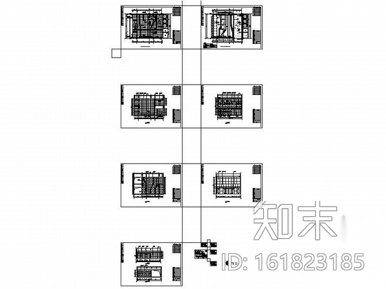 某办公楼141平方入口大厅装修图cad施工图下载【ID:161823185】